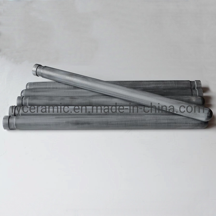 industrial Sintered Silicon Nitride Thermocouple Tube for Aluminium Alloys Casting