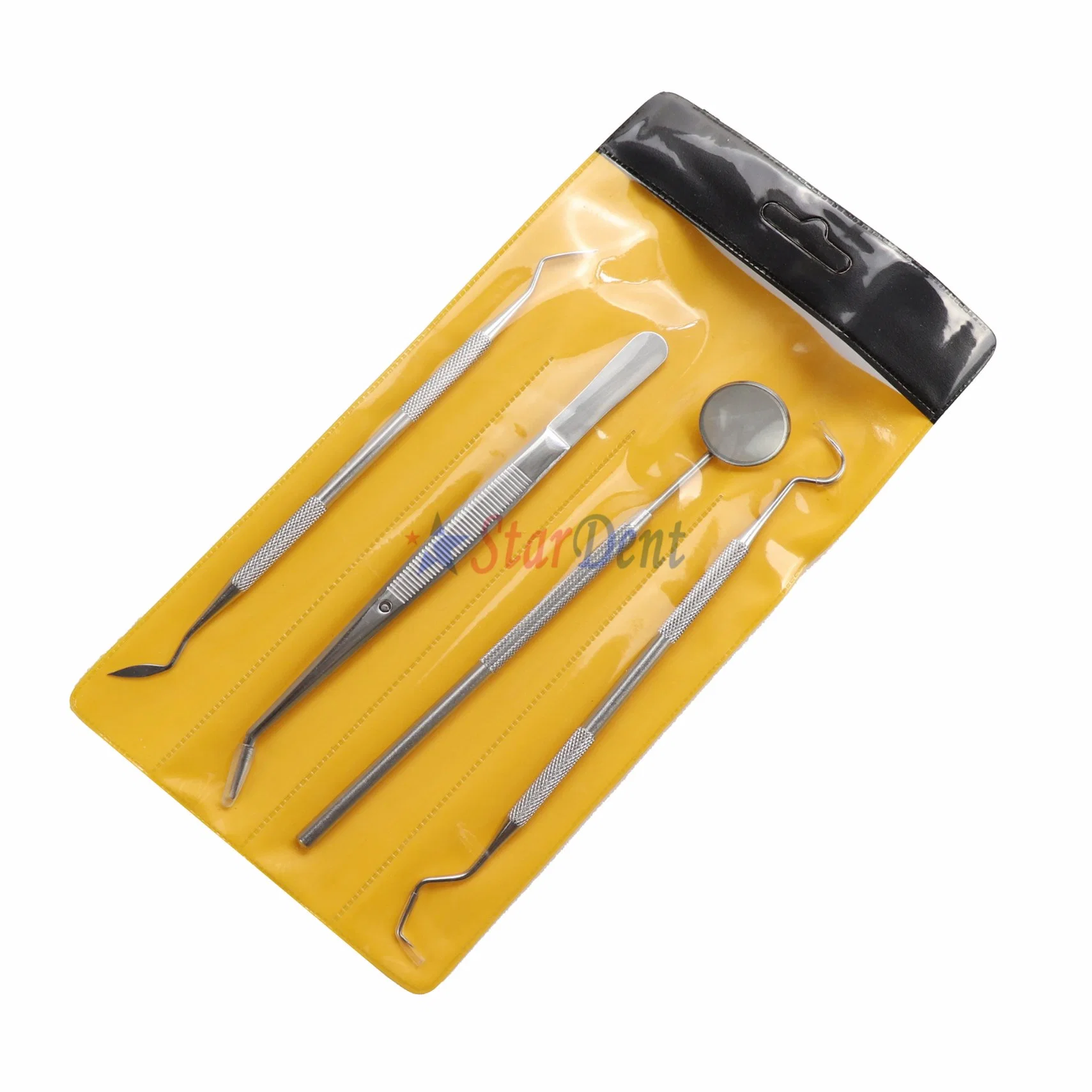 Dental Supply Dental Examination Set Dental Examination Tooth Clean Oral Care Hygiene 4PCS