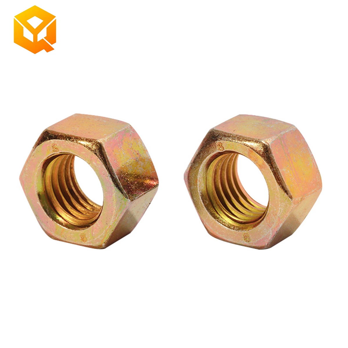 Carbon Steel Yellow Zinc Heavy DIN934 Hex Nuts/Hexagon Nut/Yellow Nut/Yzp Nut/Yzp Hex Nut