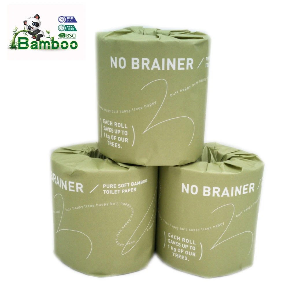 Wholesale/Supplier Natural Bamboo Pulp Skin-Friendly Roll Paper Cotton Soft and Comfortable Toilet Paper