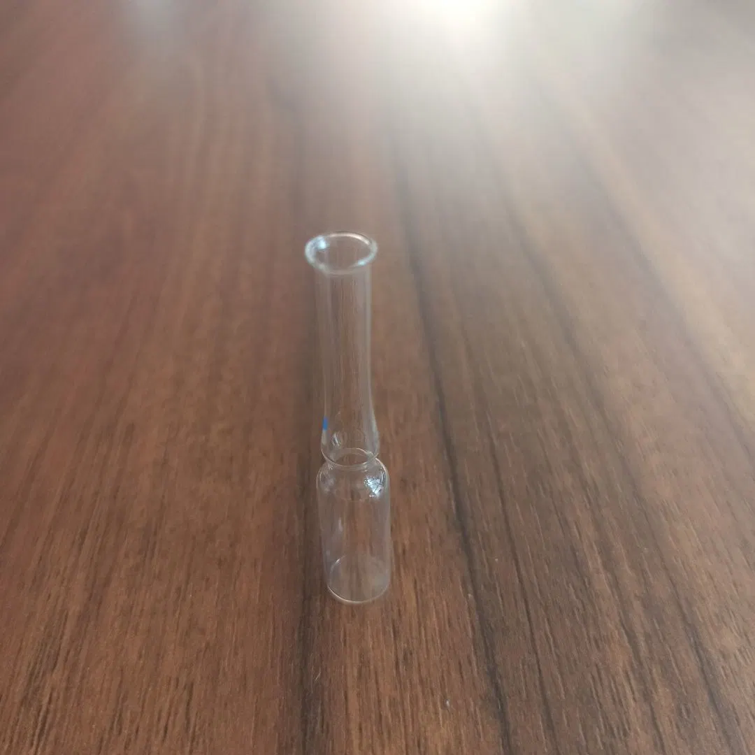 2ml Amber Glass Ampoule with Blue DOT for Pharmaceutical Packing