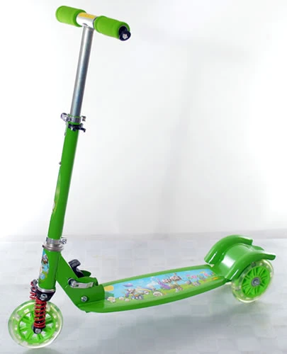 Children&prime; S Three-in-One Skidding Exercise Gift Scooter