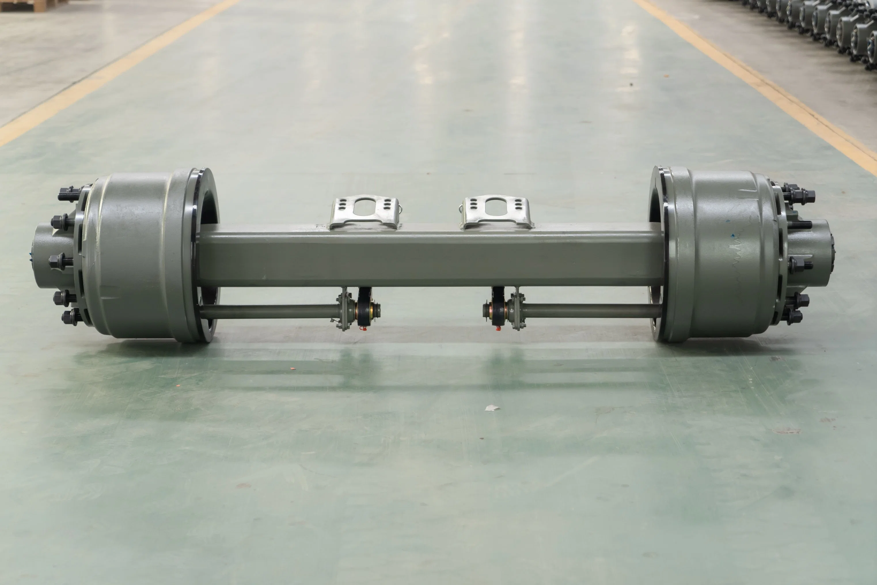 Heavy Duty Trailer Axles 13ton 16ton American Type Axle with Inboard and Outboard