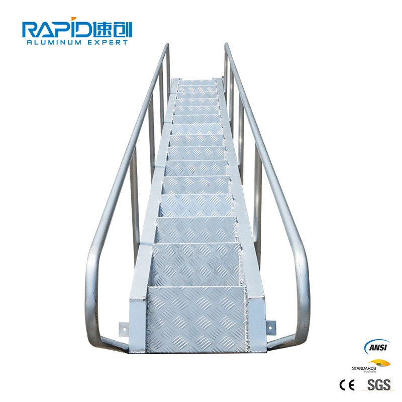 Factory Product Ringlock Metal Steel Climbing Platform Scaffold Ladder