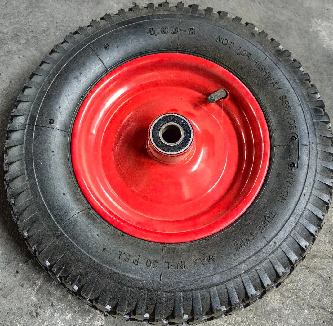 ODM OEM Wheelbarrow Tyre Pneumatic Wheel Rubber Wheel