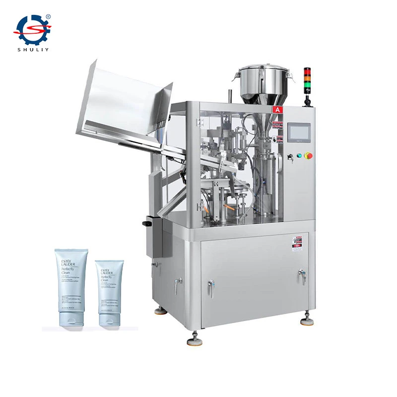 250ml Cosmetic Paste Tube Filling Sealing Machine Toothpaste Making Machine