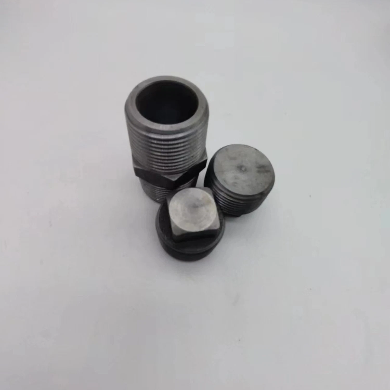 A105 Carbon Steel Hex Nipple Pipe Fitting Threaded Connection