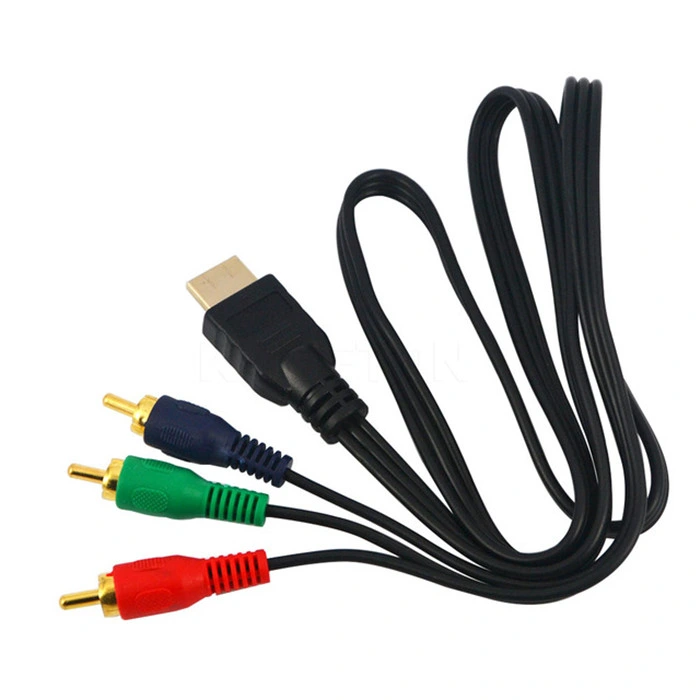 HDMI to 3RCA Cable 1.5m 5FT Video Audio Converter Cable for HDTV