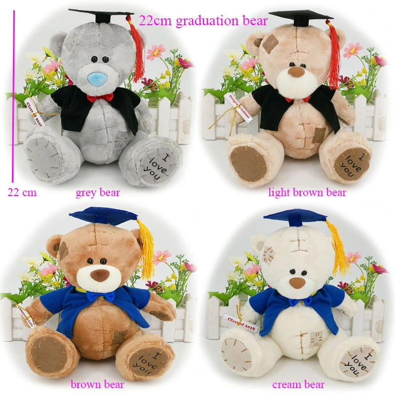 Venda a quente Bonitinha Graduação recheadas Teddy Bear