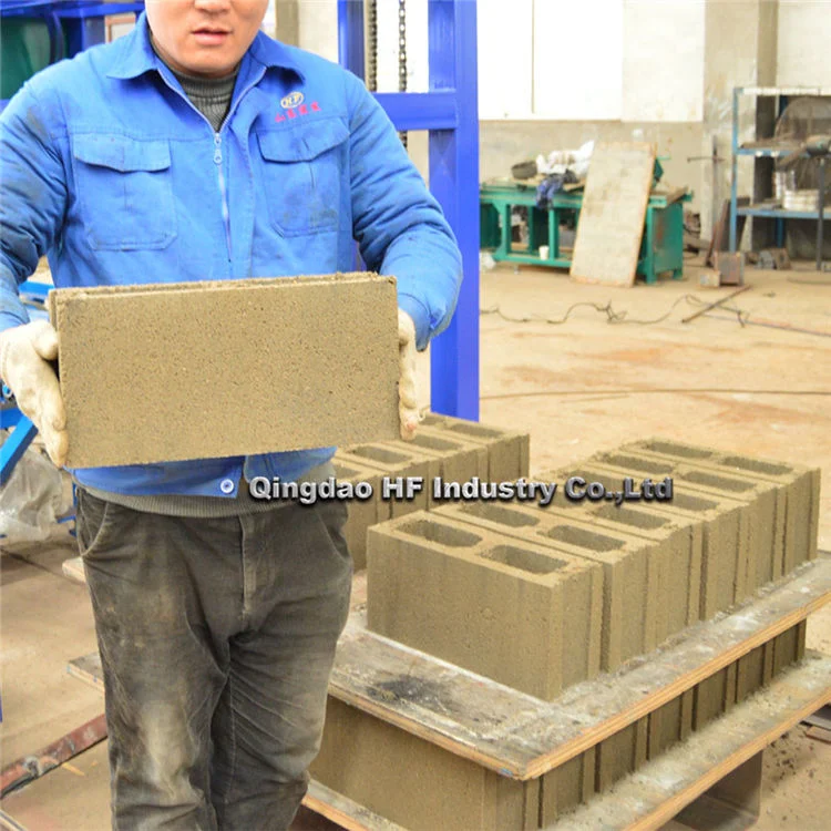 Qt5-15 High Production Line Automatic Concrete Cement Interlocking Hollow Brick for Sale in