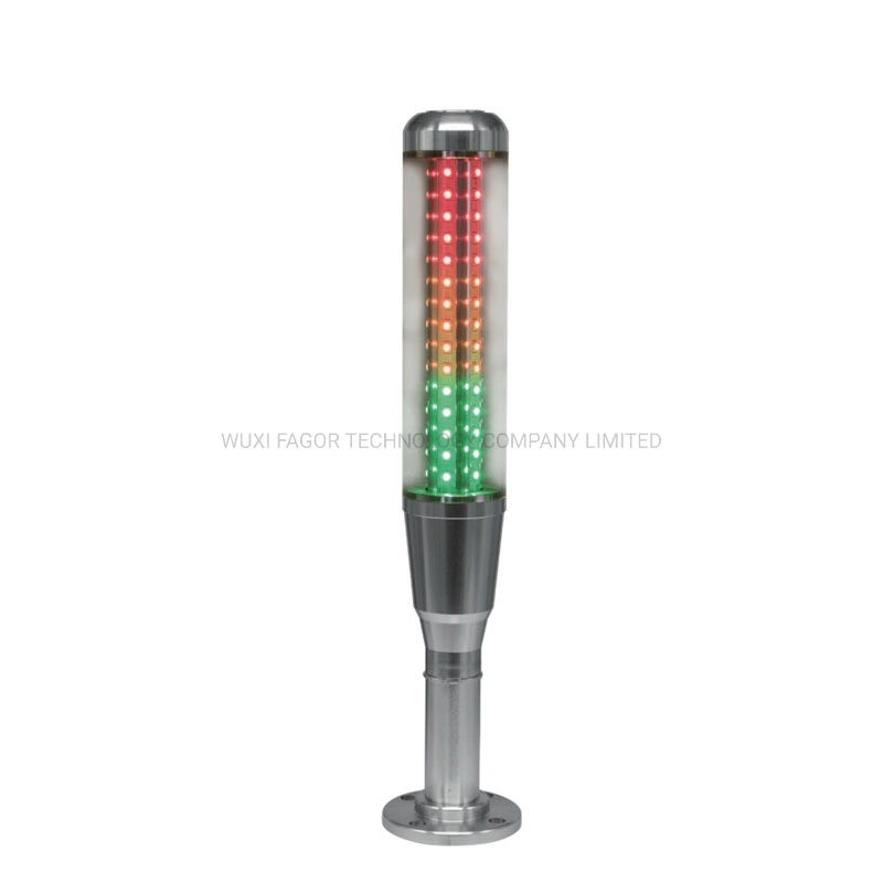 3 Layers LED Signal Tower Light DC24V Buzzer Warning Light