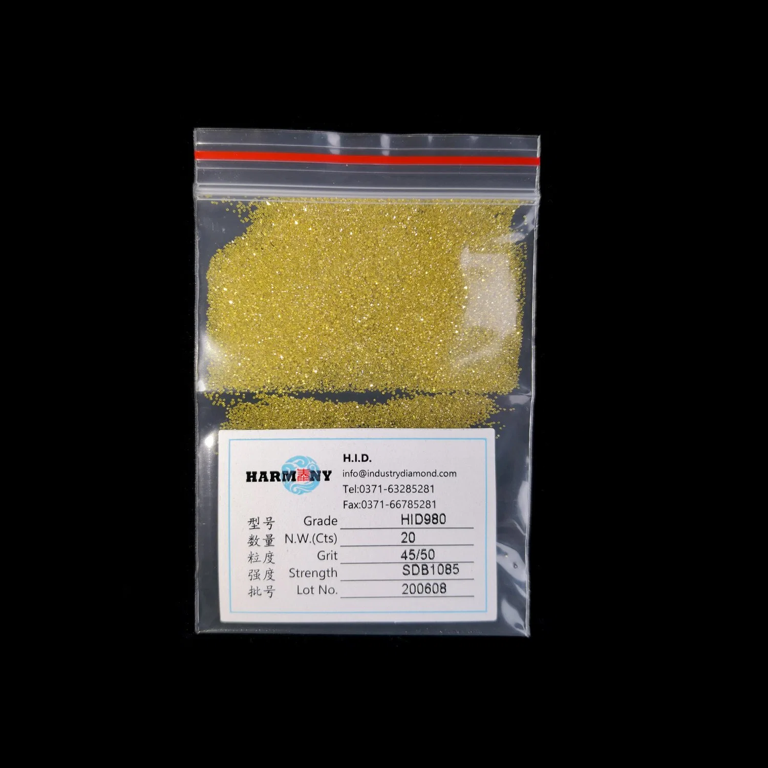 Synthetic Diamond Powder Hpht Saw Grit Diamond Powder Yellow Synthetic Diamond Powder for Diamond Wheels