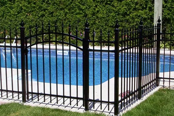 Classic Decorative High quality/High cost performance Wrought Iron Security Fence Panels