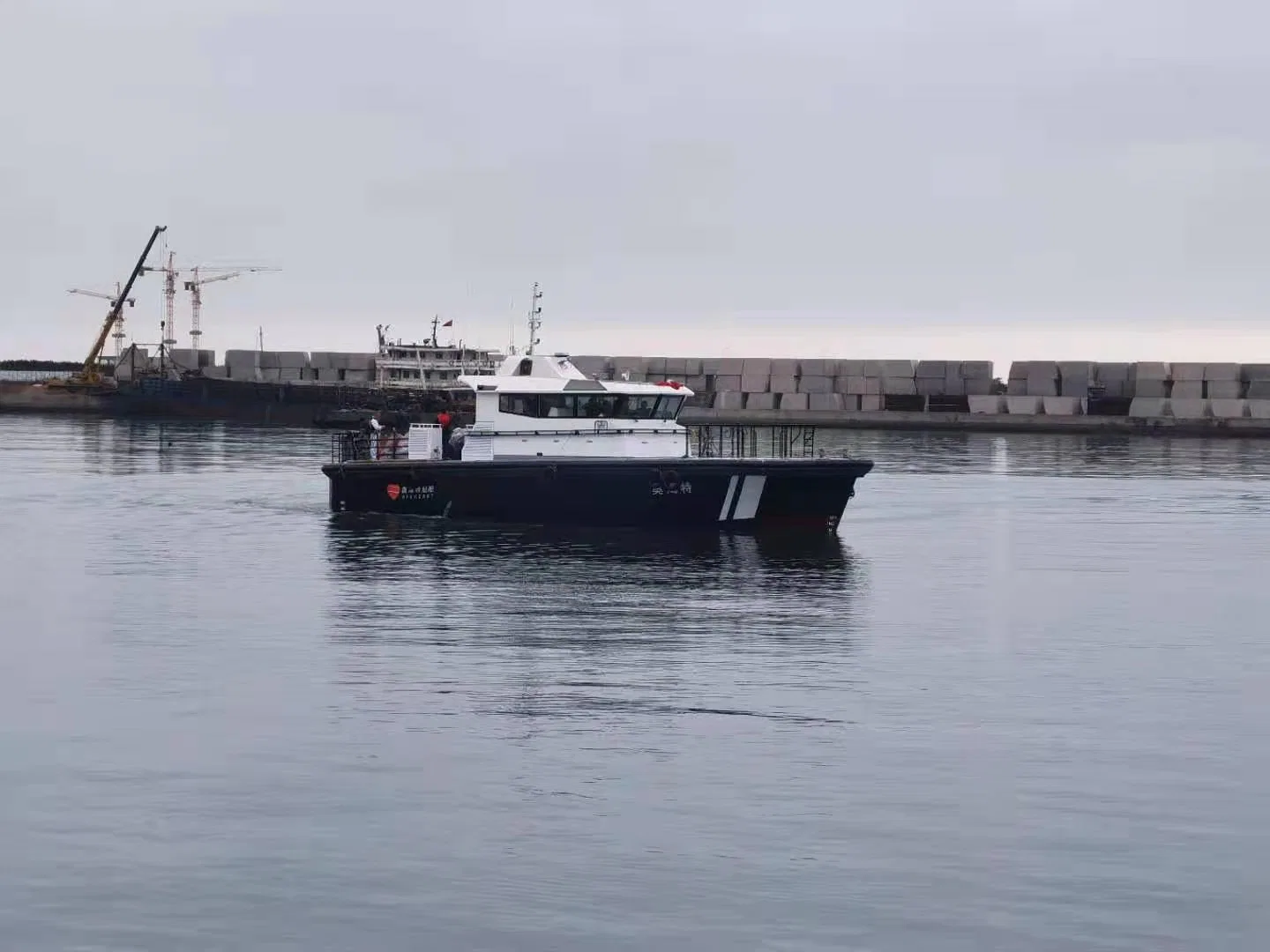 19m/62FT de fábrica piloto de alumínio Navio