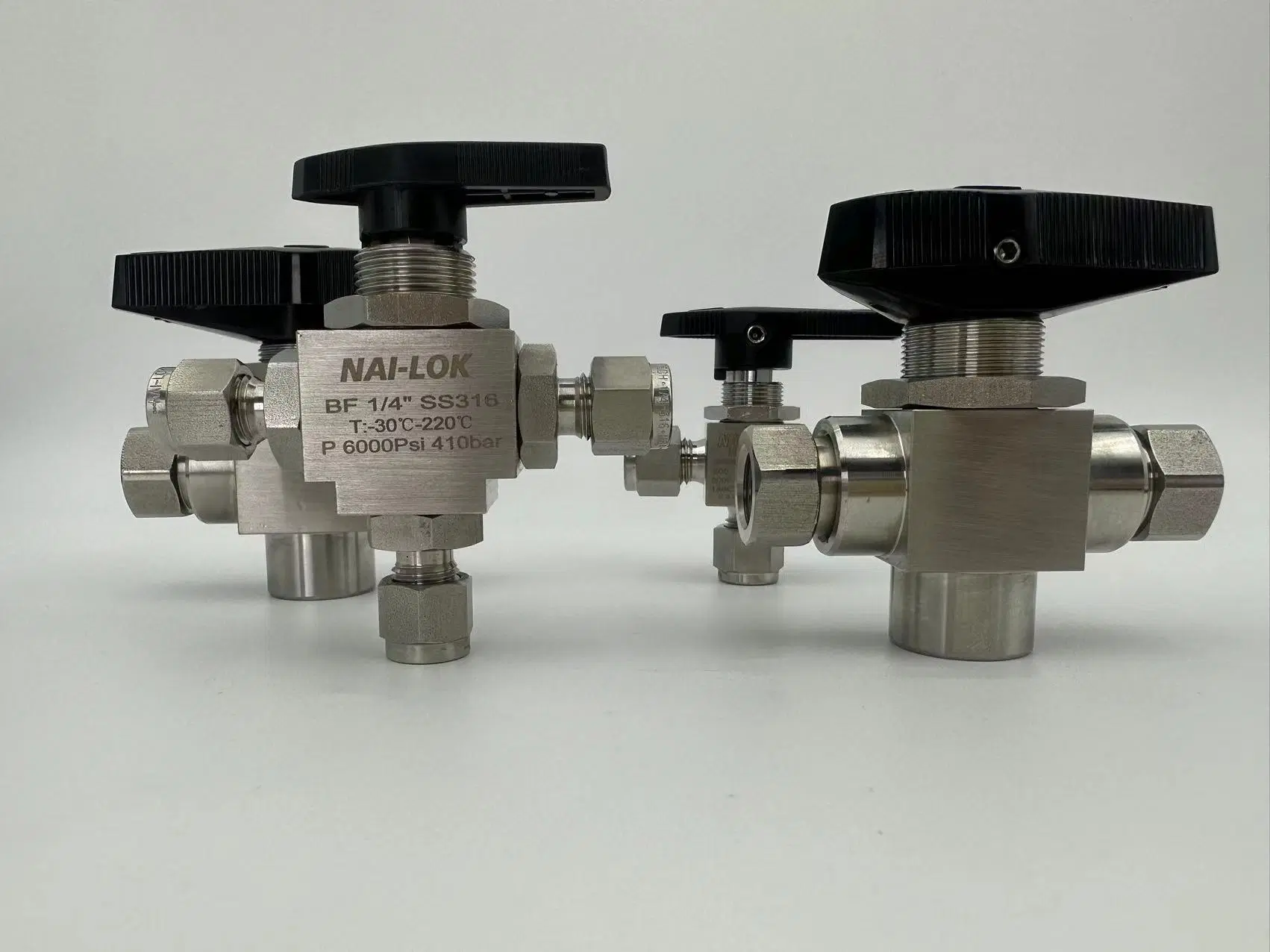 Quick Turn-off Ball Valve for CNG Dispenser and Repair Kit High Pressure 6000psi Instrument 1/2 Female NPT Ball Valves