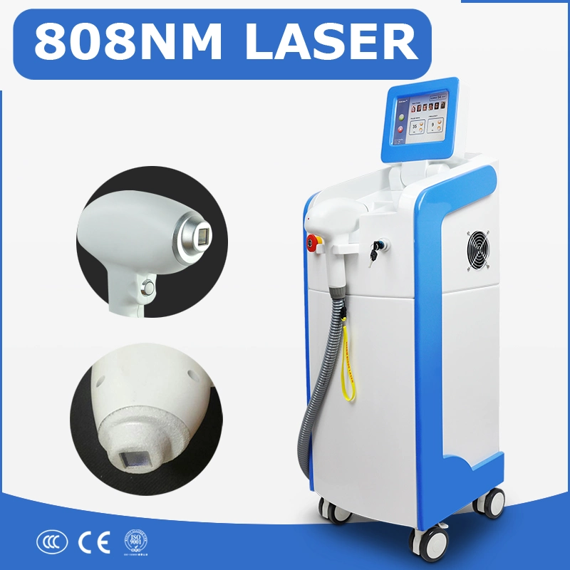 Non Channel Laser Hair Removal 808nm Beauty Equipment 808nm Diode Laser Hair Remover Machine