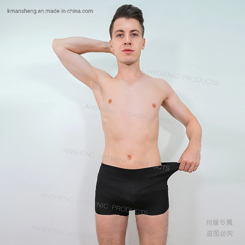 Disposable Underwear for Hotel Supplies Both Men and Women Non-Woven Printing Non-Wash Underpants