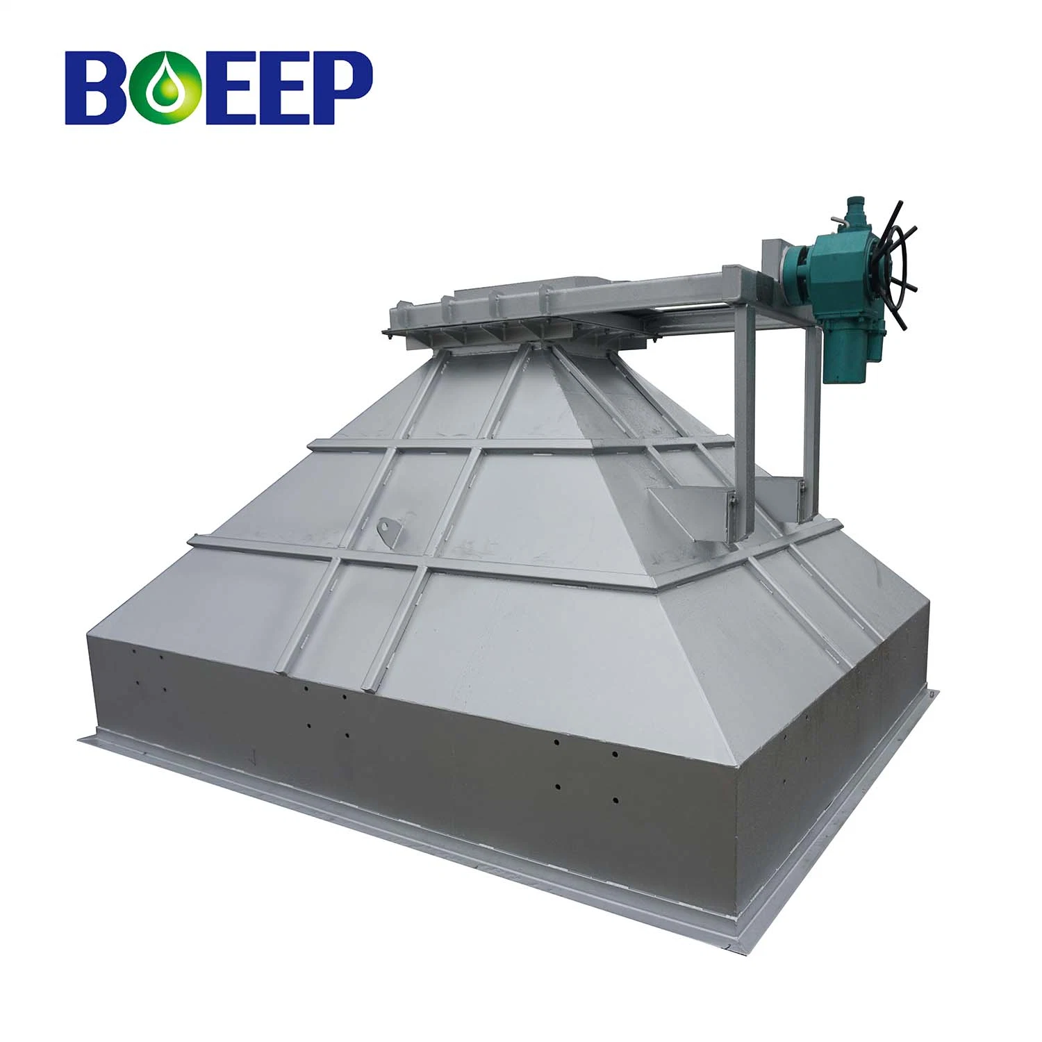 Mechanical Sludge Cake Feed Hopper for Wastewater Treatment System