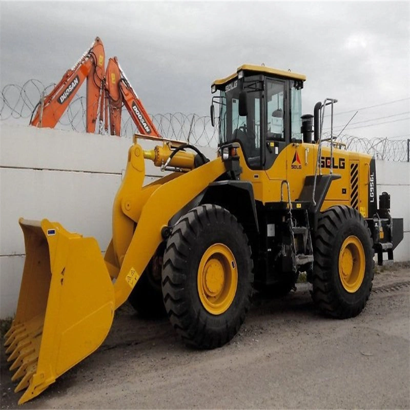 High quality/High cost performance  Second Hand LG956L Used Payloader 5 Ton Sdlg LG956L Wheel Loader