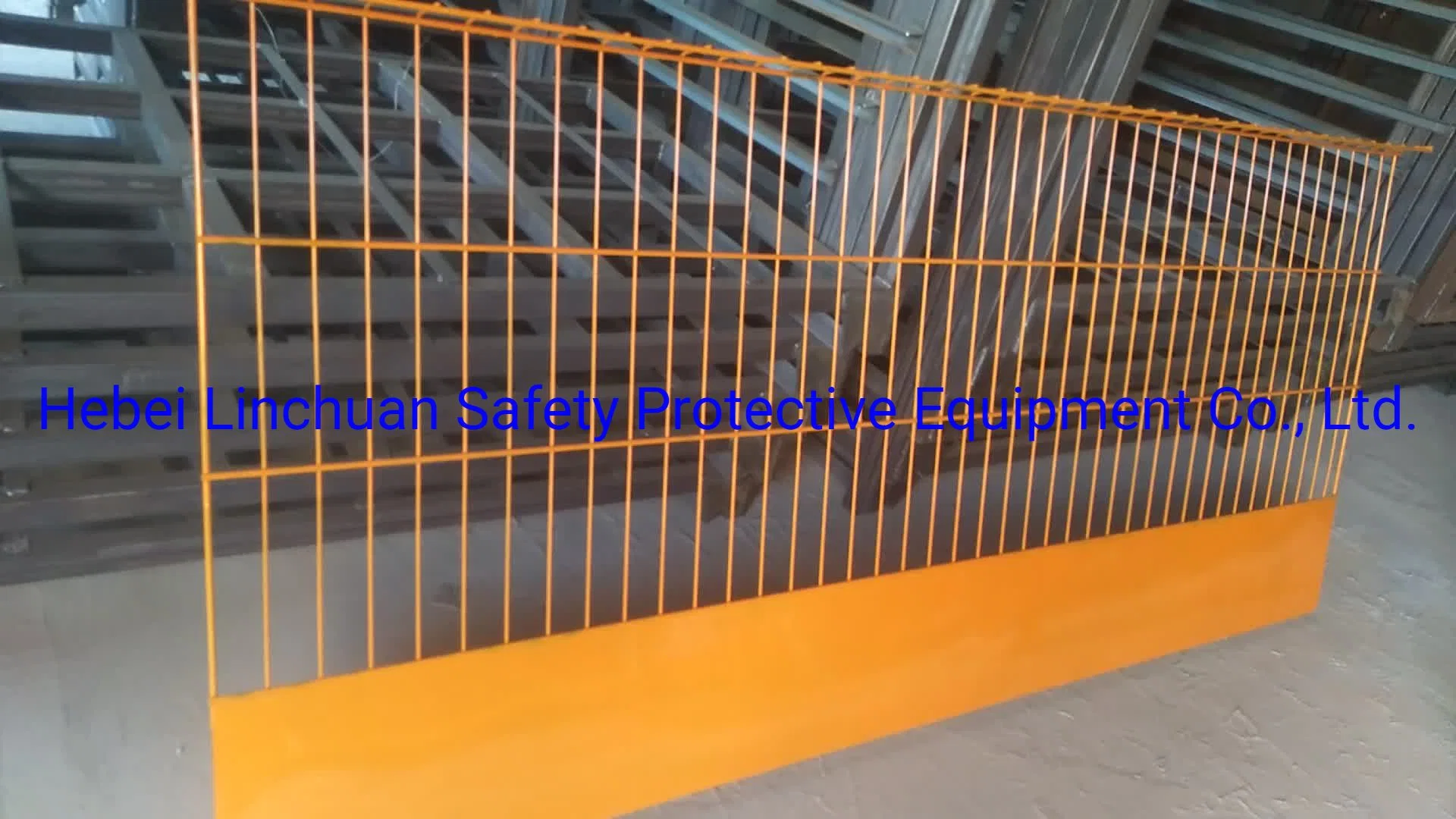 High Security Safety Steel Frame Mesh Edge Fall Protection Barrier Fence