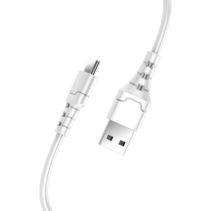 2m Length Cable 3A Fast Charging Cable White Color Option Cable