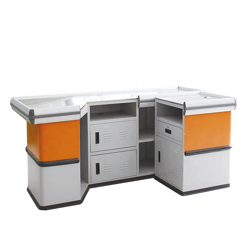 Supermarket Commercial Cash Register with Cabinet