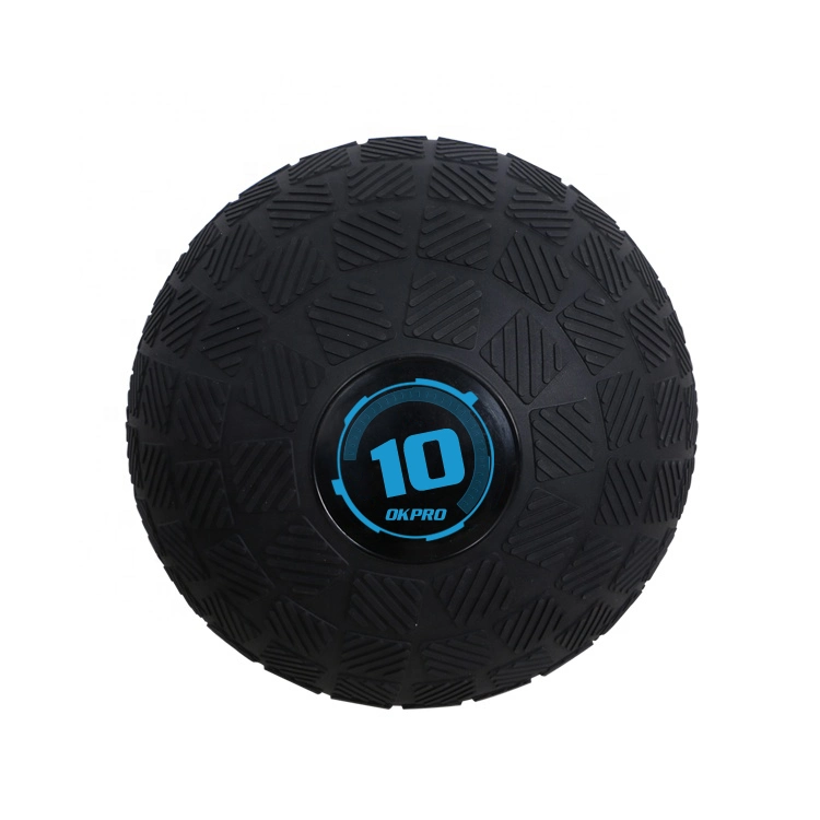 Fábrica de PVC Okpro Goma fitness gimnasio en casa bolas pesadas peso JUEGO DE BALÓN MEDICINAL Slam Ball