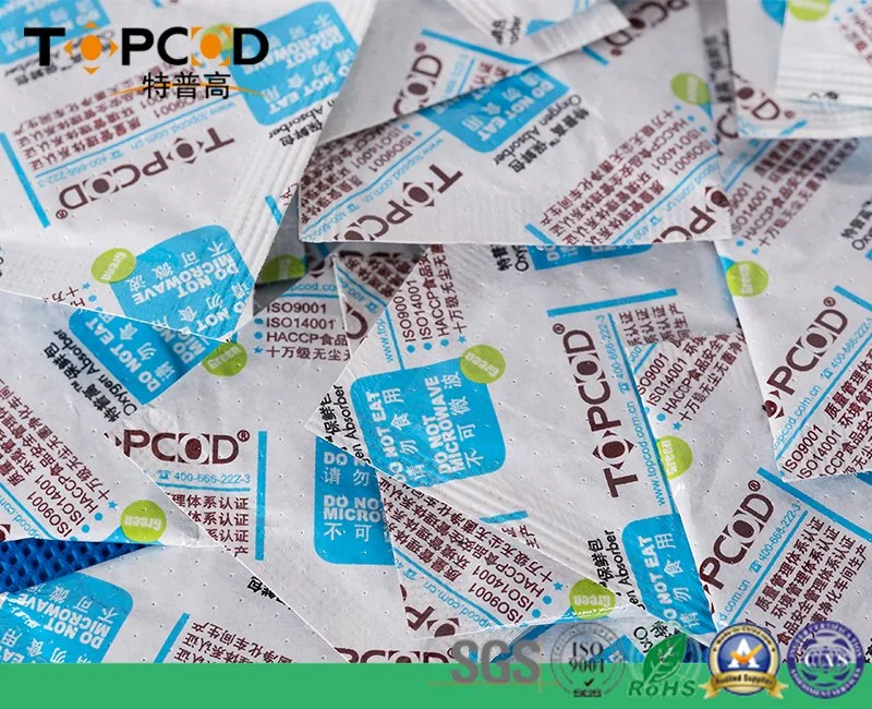 Food Industry Used 100cc Oxygen Absorber Scavenger Food Storage