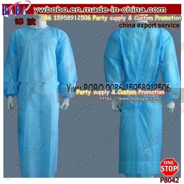 Medical Disposable SMS Protective Disposable Coverall Disposable Medical Supply Surgical Doctor Gown (P8019)