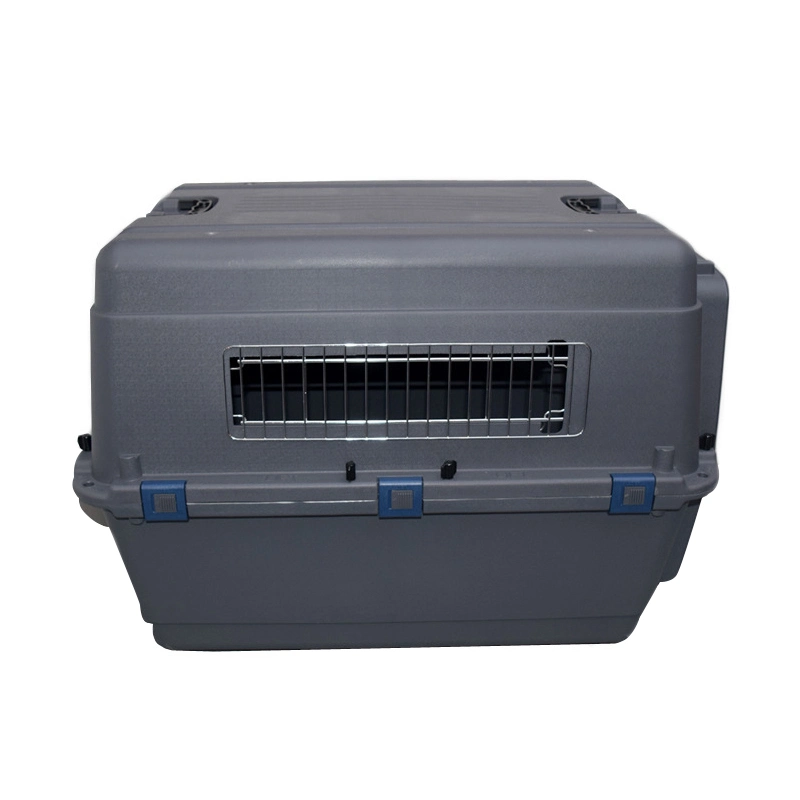 Wholesale/Supplier Iata Standard Animal Travel Air Transport Cage Foldable Plastic Cat Dog Carrier Case