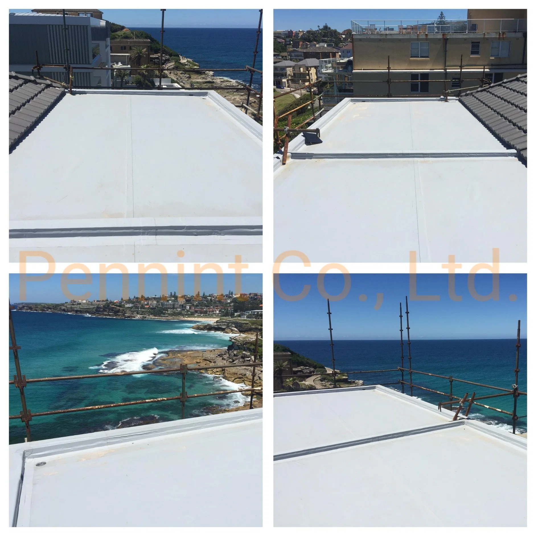 PVC Waterproof Membrane Plastic Roofing Material for Exposed Roofs