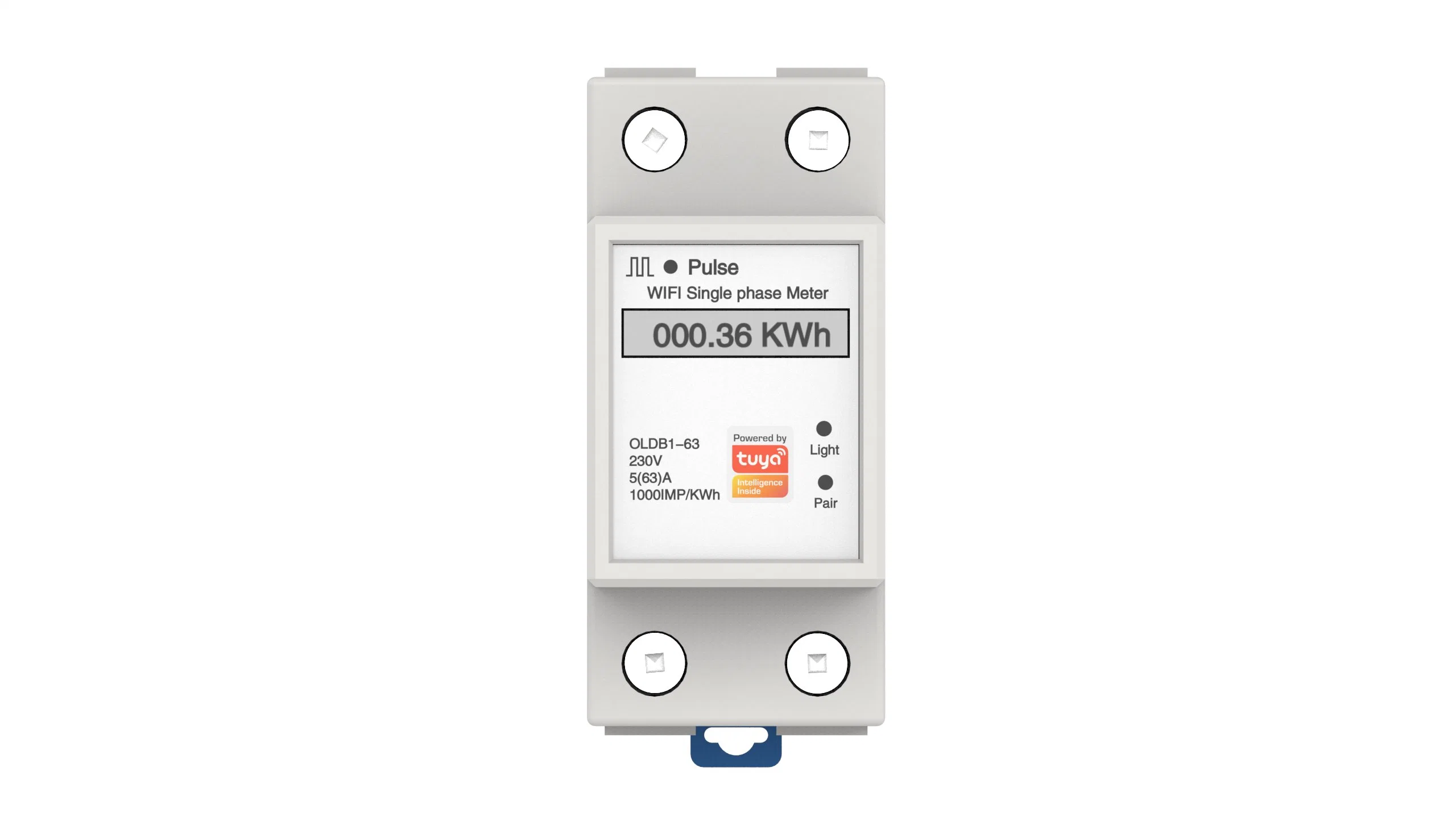 Tuya Smart WiFi Single Phase Digital Watt-Hour Power Meter