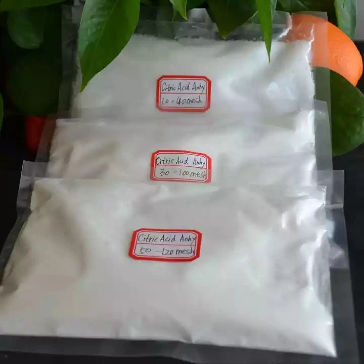 High Purity Organic Citric Acid Anhydrous 99.5% for Food Beverage with High quality/High cost performance 