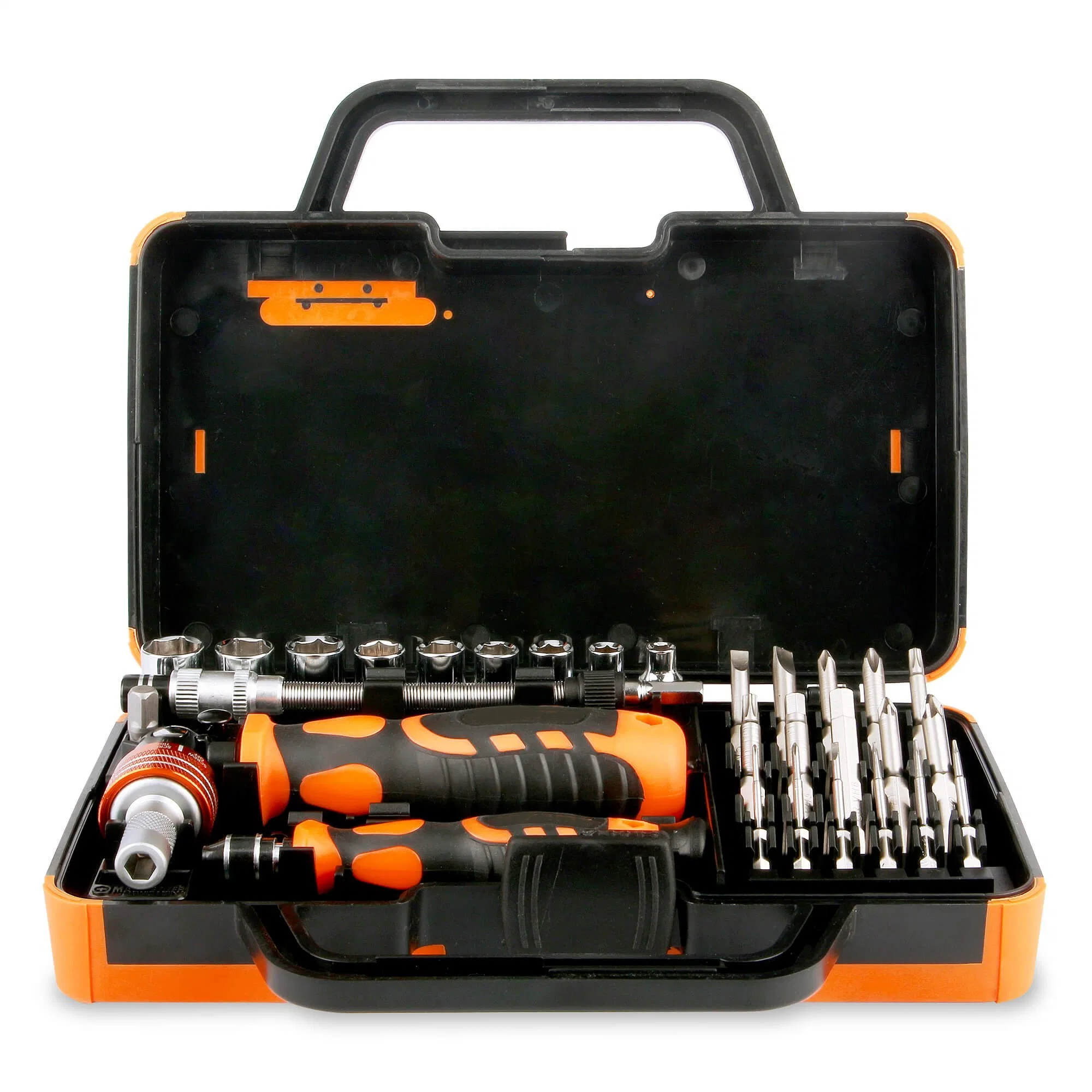 Professional 31 en 1 Conjunto de herramientas de reparación con la que se puede girar una llave de carraca