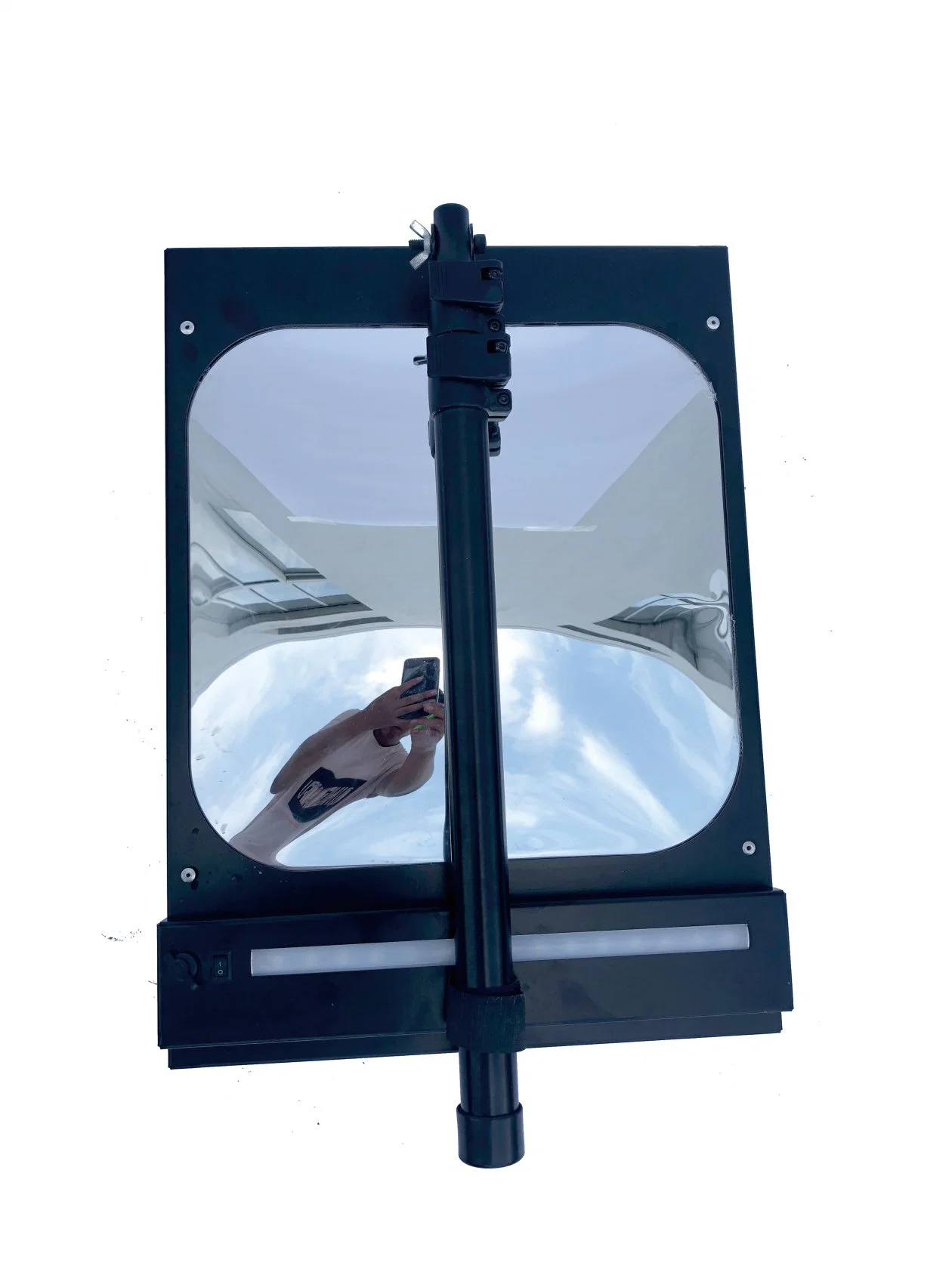 30*30 Cm Square Convex Mirror Under Vehicle Inspection Mirror