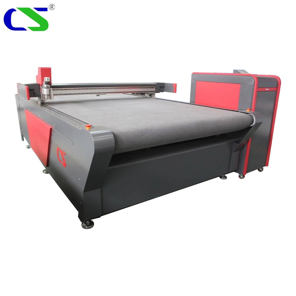 Digital CNC Automatic Feeding Oscillating Knife Cloth Fabric Leather Textile Cloth Garment Apparel Rubber Sponge Foam Seat Covers Cutter Price