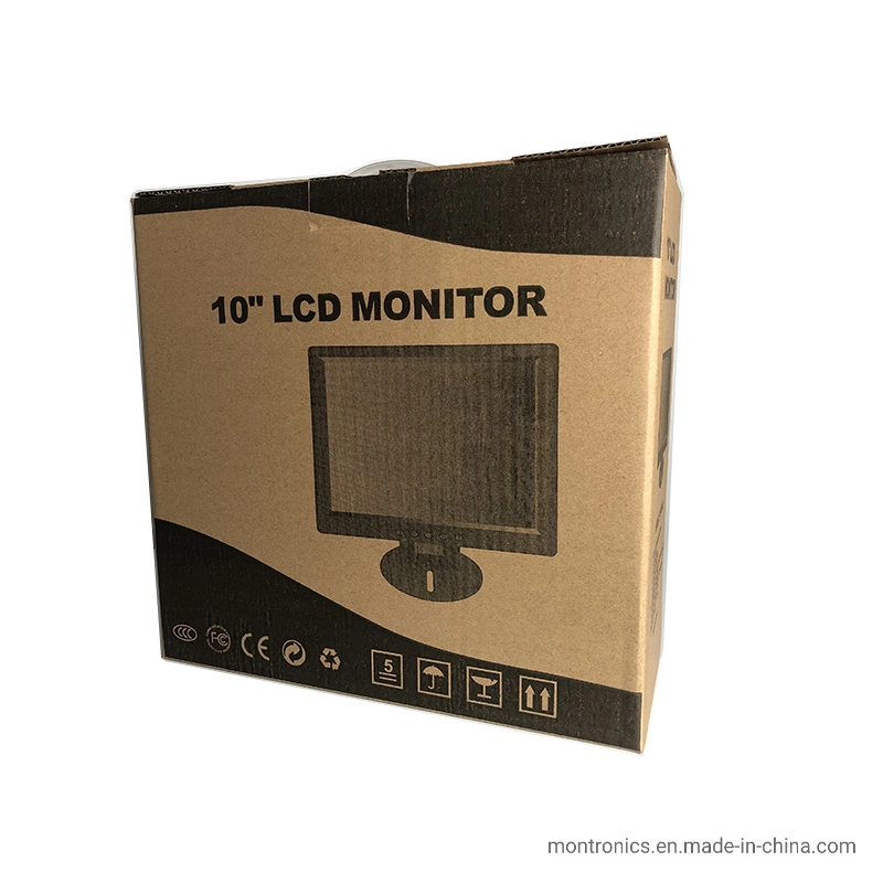 10,4-Zoll-Monitor für Überwachungskameras mit TFT-LCD-Farbdisplay Monitor mit VGA AV HDMI Eingang