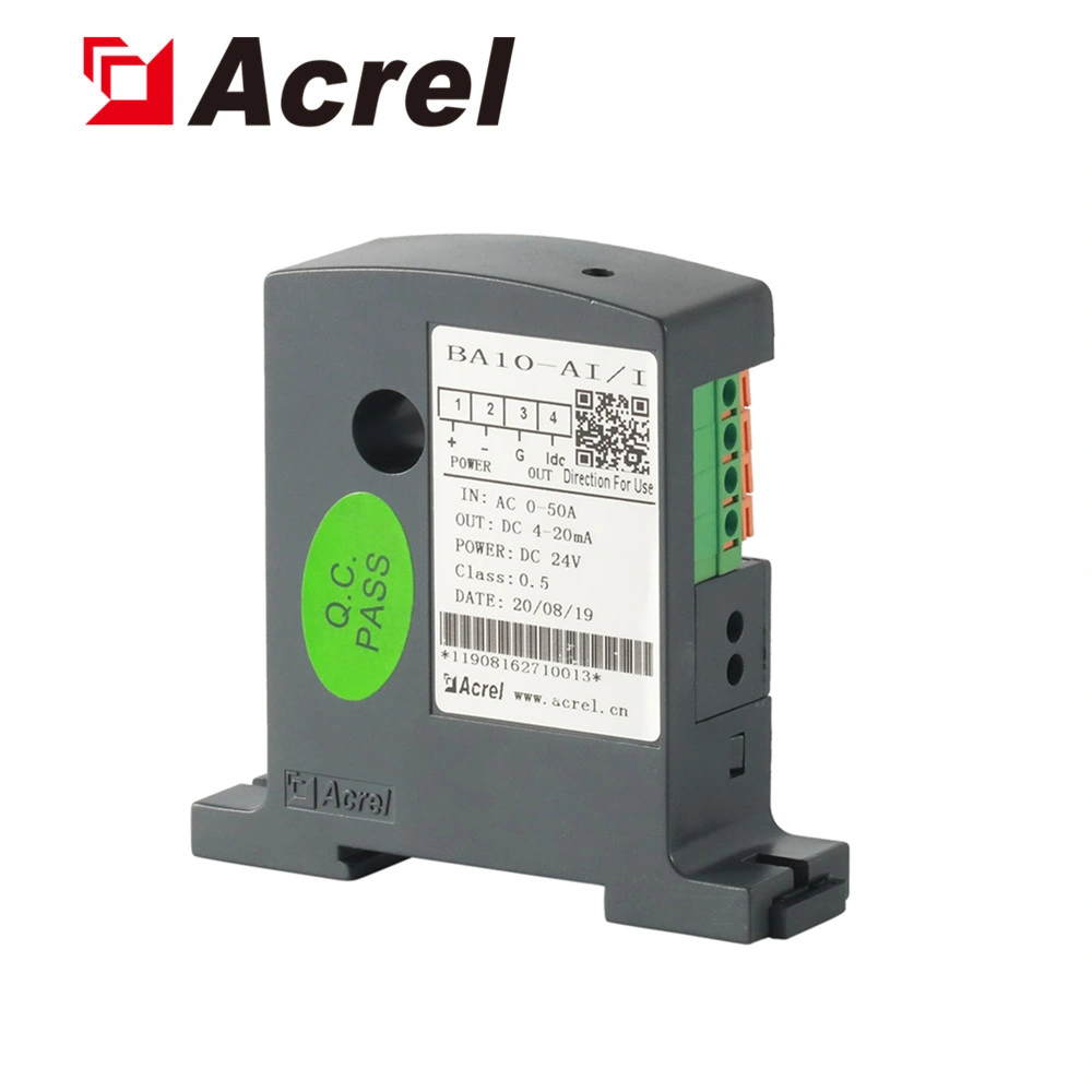 Acrel Ba10-Ai/I AC Single Phase Power Transducer with High Accuracy for Insdustry Automation