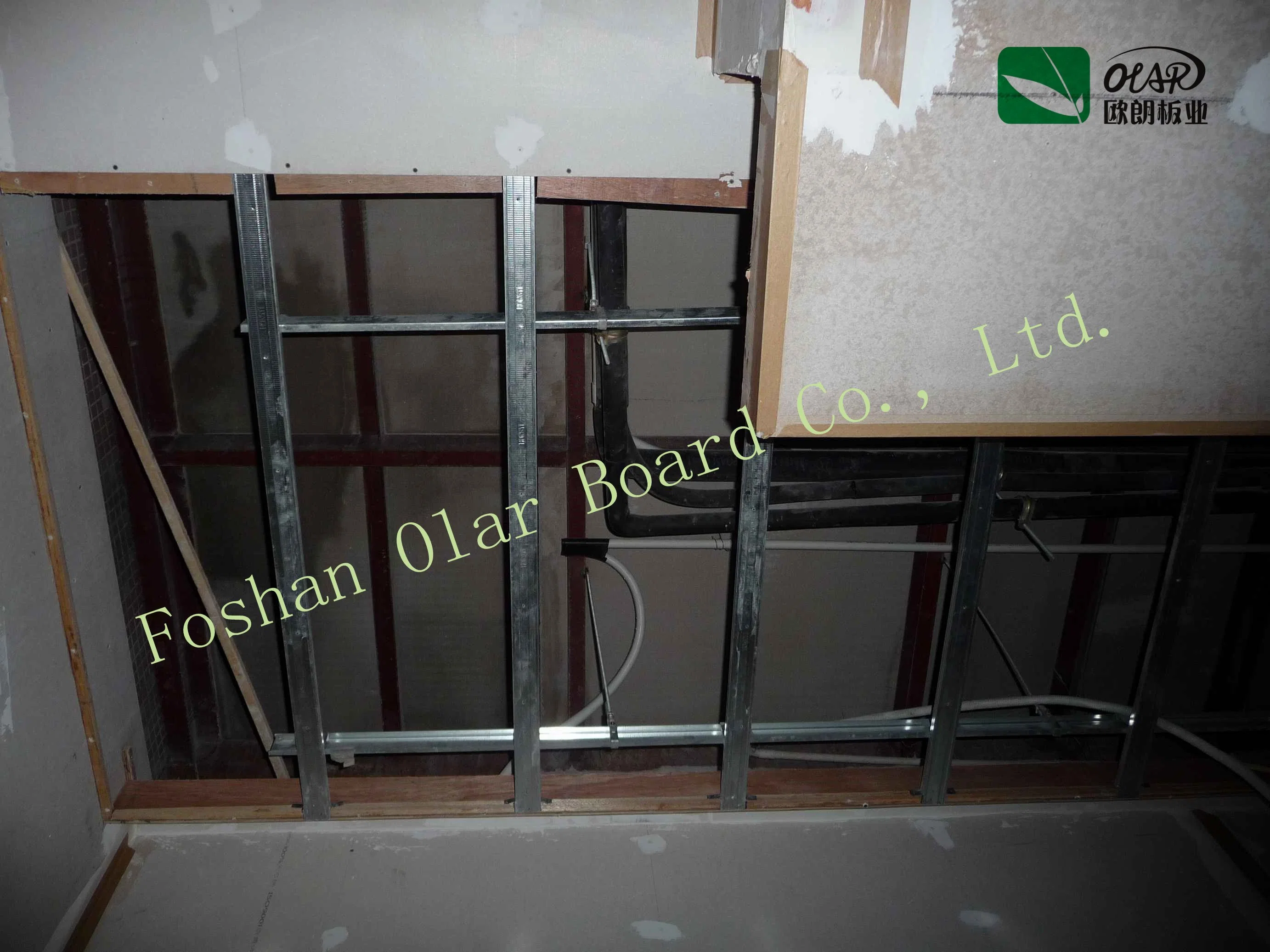 Light Weight Sound Absorption Fiber Cement Board Ceiling Panel