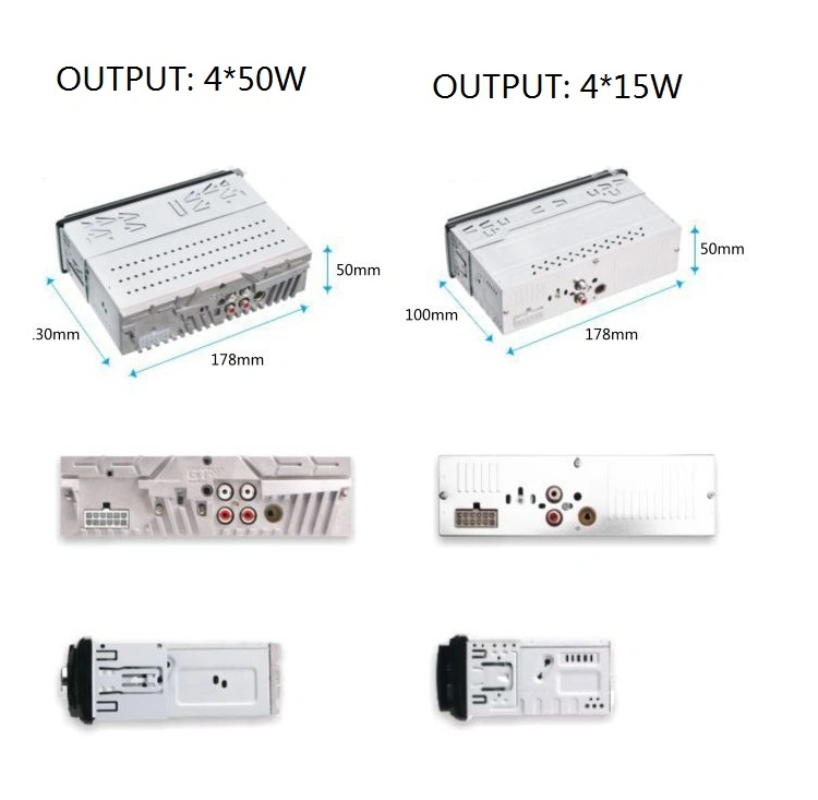 مشغل MP3 للسيارة عالي الجودة مع Bluetooth® USB LCD 7388IC