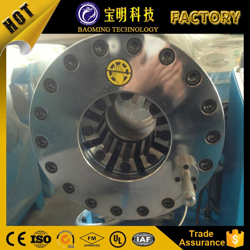 Ce ISO Qualified Automotive Hydraulic Brake Hose Crimping Machine