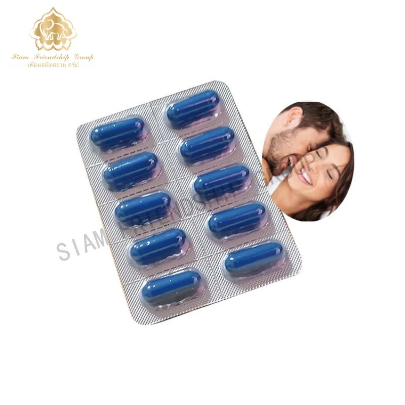 Natural Sex Supplement Male Libido Delay Timing Blue Capsule