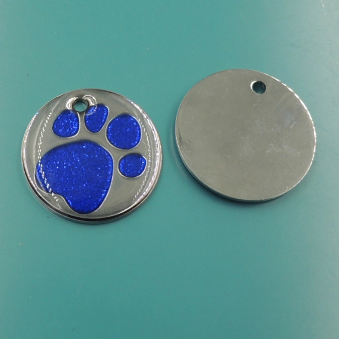 Factory Price Wholesale/Supplier Cheaper Metal Cat Pet Collar Tags (w-17)