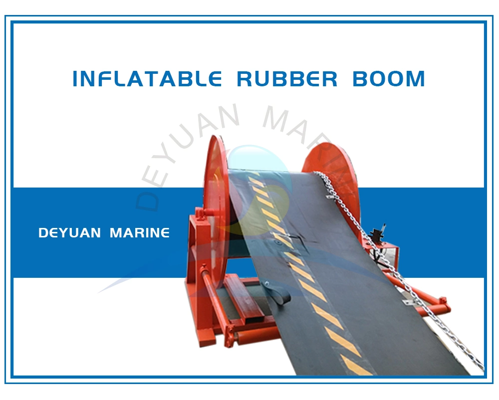 Eco Friendly Rubber Inflatable Oil Spill Containment Boom