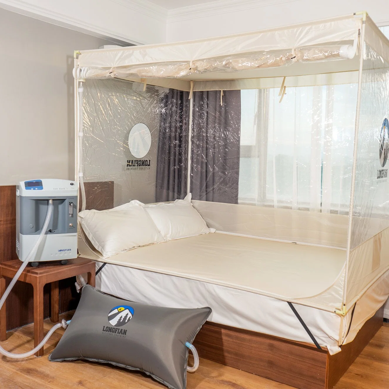 Complete System Automatically Controlled Altitude Tent for Cardio Improvement or Weight Loss