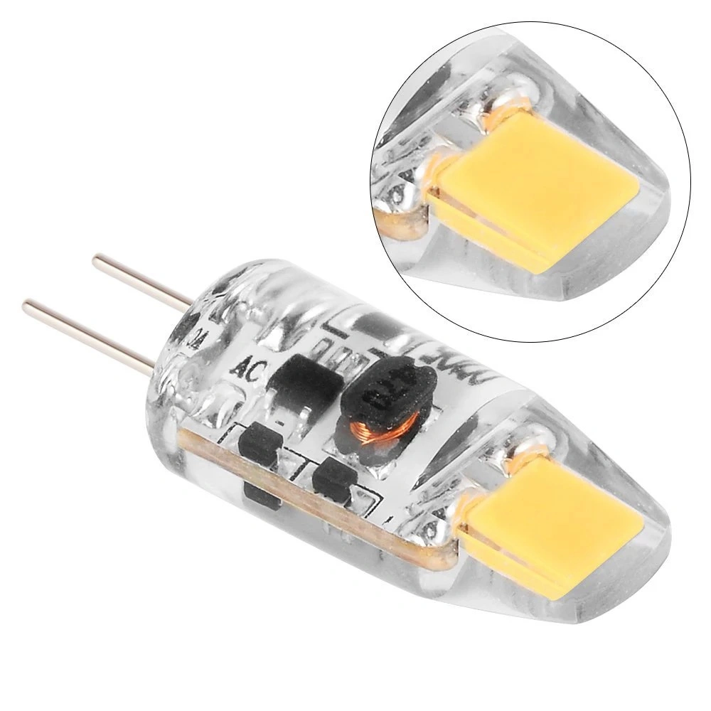 Gran cantidad de lúmenes de tamaño mini 12V G4/G9 Mini LED Lámpara de maíz de 1,5 W Bombilla LED de la COB lámpara de araña de luces colgantes