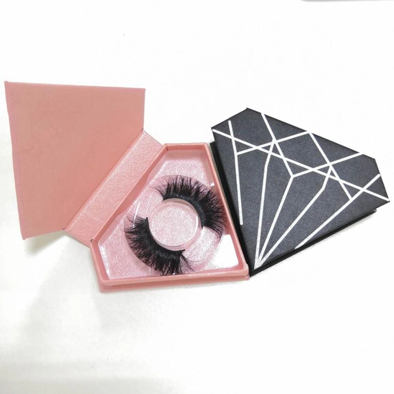 Wholesale 3D Mink Eyelashes with Customized Diamond Packaging Box Lash Curlers