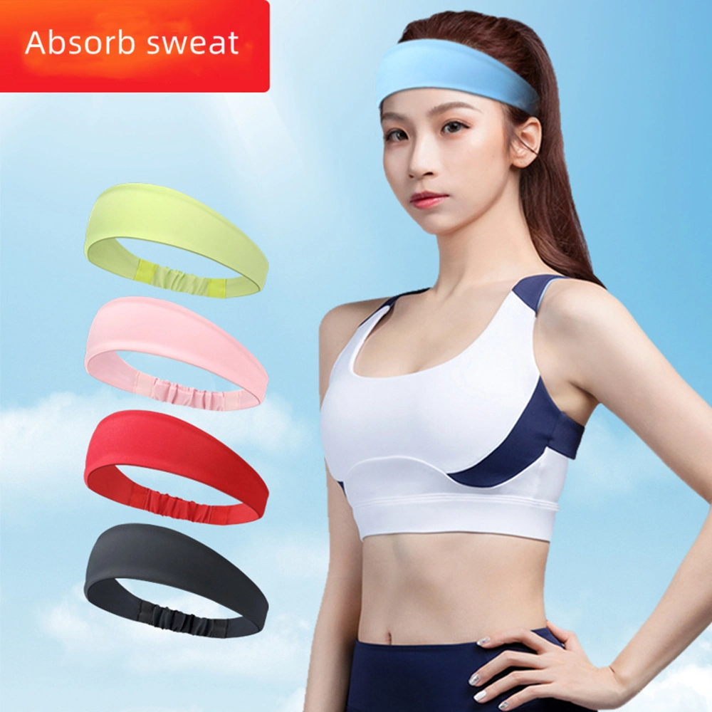 Bandeaux d'entraînement pour les femmes hommes Sweatbands Non Slip Sport