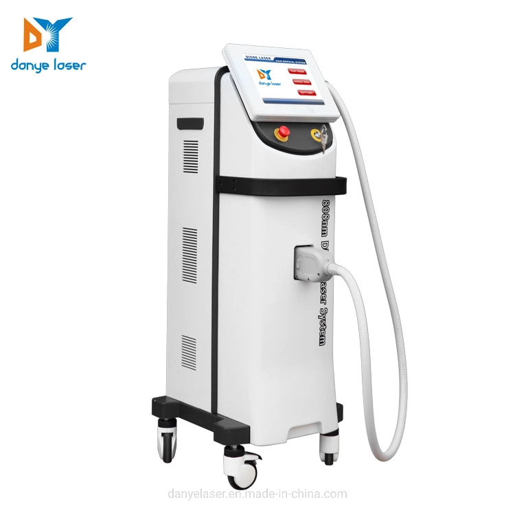 Laser Medical 808nm Diode Laser Permanently Hair Removal Ice Cooling System