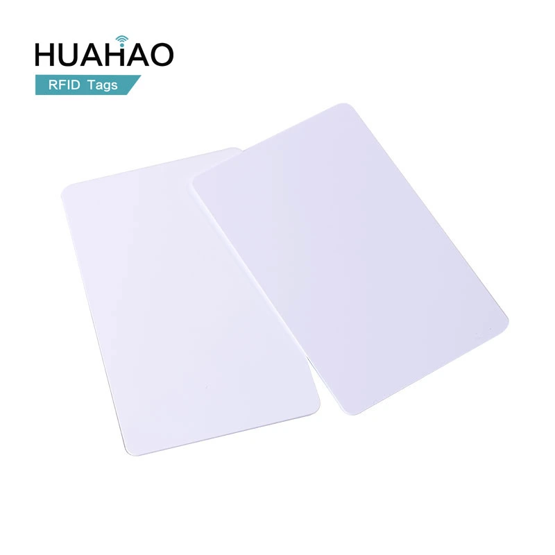 Huahao Manufacturer Custom 13.56MHz EV1 2K 4K 8K PVC RFID Smart ID Card